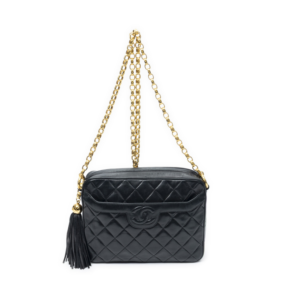 Chanel CC Tassel Camera Crossbody